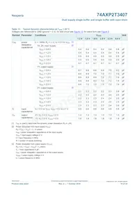 74AXP2T3407GTX Datasheet Page 10