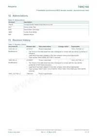 74HC160D Datasheet Pagina 13