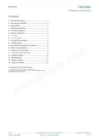 74HC4024D Datasheet Page 13