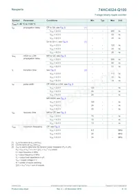 74HC4024D-Q100J Datasheet Page 8