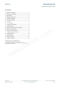 74HC4024D-Q100J Datasheet Page 13