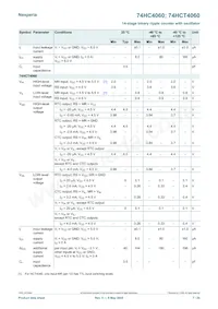74HC4060D/AUJ Datasheet Page 7