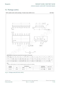 74HCT4017BQ-Q100X Datasheet Page 15