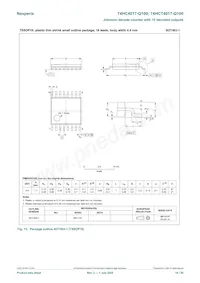 74HCT4017BQ-Q100X Datasheet Page 16