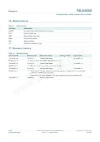74LV4060PW Datasheet Page 19