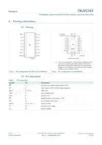 74LVC161DB Datasheet Page 4
