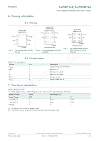 74LVC1T45GN Datasheet Page 3