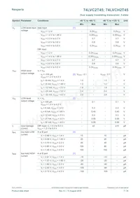 74LVC2T45GD數據表 頁面 7