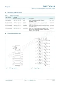 74LVC4245ADB Datasheet Page 2