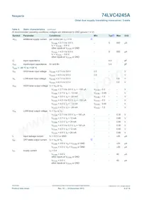 74LVC4245ADB Datasheet Page 6