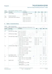 74LVC4245APW-Q100J Datasheet Page 5