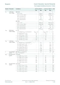 74LVCH1T45GW-Q100H數據表 頁面 6