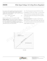 A8698ELJ-T Datasheet Page 9