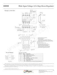 A8698ELJ-T Datasheet Pagina 12