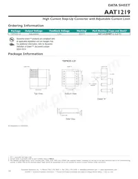 AAT1219IWP-1-1.2-T1 데이터 시트 페이지 16