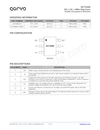 ACT4088US-T Datasheet Page 2