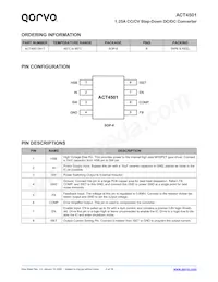 ACT4501SH-T Datasheet Page 2