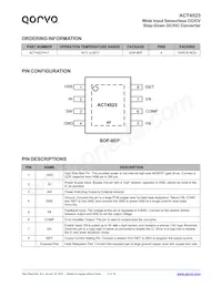 ACT4523YH-T Datasheet Page 2
