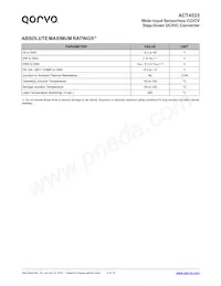 ACT4523YH-T Datasheet Page 3