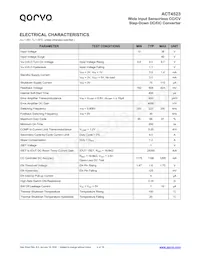 ACT4523YH-T Datasheet Page 4