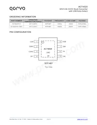 ACT4525YH-T Datasheet Page 2