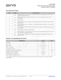 ACT4526YH-T Datasheet Page 3