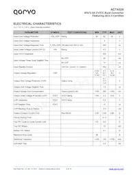ACT4526YH-T Datasheet Page 4