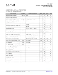 ACT4527YH-T Datasheet Page 4