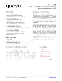 ACT4528YH-T Datasheet Cover