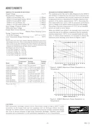 AD8073JR-REEL7 Datasheet Page 4