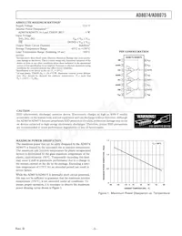 AD8074ARUZ-REEL7 Datasheet Page 3