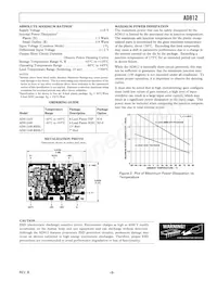 AD812AR-REEL7 Datasheet Page 5