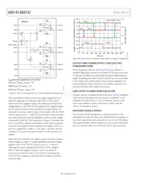 AD8142ACPZ-R2 Datasheet Page 22
