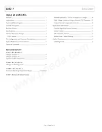 AD8212WYRMZ-R7 Datasheet Page 2