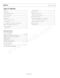 AD8218BCPZ-RL Datasheet Page 2