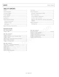 AD829AR-REEL7 Datasheet Page 2