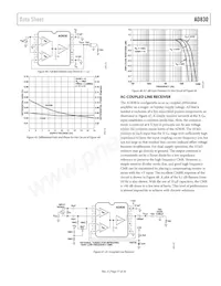 AD830ARZ-REEL Datasheet Page 17