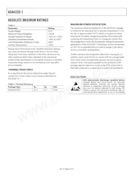 ADA4320-1ACPZ-RL數據表 頁面 6
