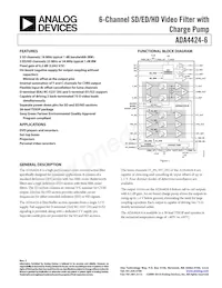 ADA4424-6ARUZ Datasheet Cover
