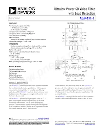 ADA4431-1YCPZ-R2 Datasheet Copertura