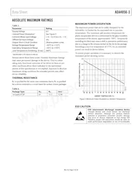ADA4856-3YCPZ-R2 Datasheet Page 5