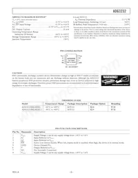 ADG3232BRJ-REEL7 Datasheet Page 3