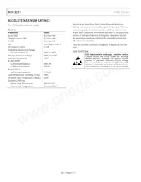 ADG3233BRMZ-REEL7 Datasheet Page 6
