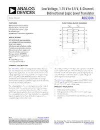 ADG3304BCBZ-REEL Datasheet Cover