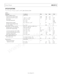 ADL5315ACPZ-R7 Datasheet Page 3