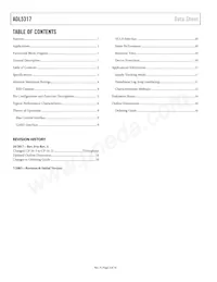 ADL5317ACPZ-REEL7 Datasheet Page 2