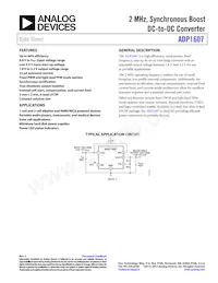 ADP1607ACPZN001-R7 Datenblatt Cover