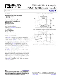 ADP1614ACPZ-650-R7 Datenblatt Cover