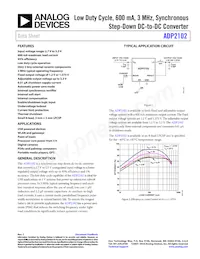 ADP2102YCPZ-1.8-R7 Datasheet Copertura