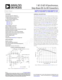 ADP2106ACPZ-1.2-R7 데이터 시트 표지